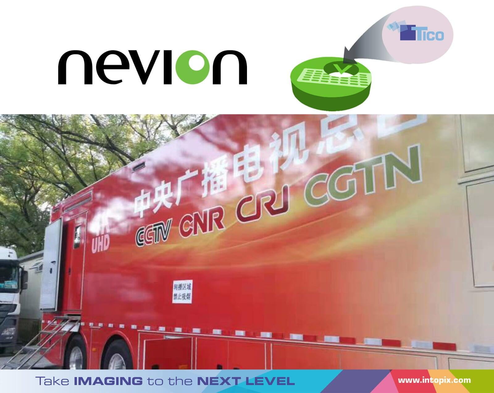 Nevion社Virtuosoは、Ticoビデオ圧縮の世界初の大規模アプリケーションに使用しました。